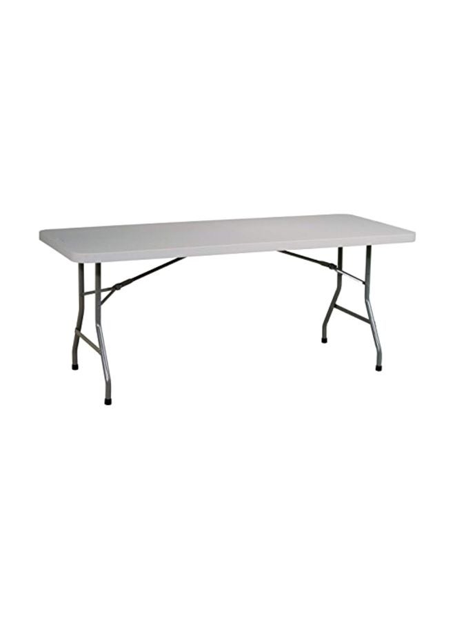 Multipurpose Folding Table Grey/Silver