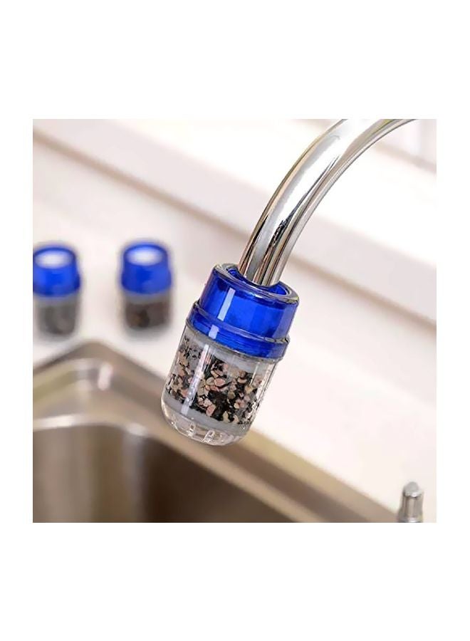 Activated Carbon Faucet Water Filter Clear/Blue - Image 2