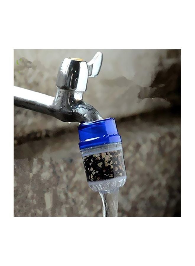 Activated Carbon Faucet Water Filter Clear/Blue - Image 3