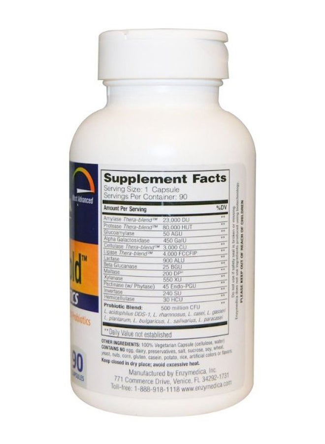 ENZYMEDICA - Digest Gold Probiotics - 90 Capsules - Image 1
