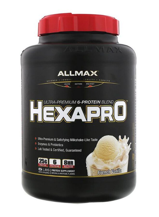 AllMax Nutrition Hexapro French Vanilla Ultra-Premium 6-Protein Blend - Image 1