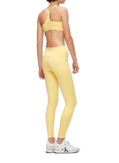 Calvin Klein Performance Full Length Tights Yellow  - Image 2