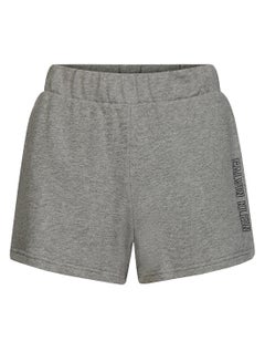 Calvin Klein Performance Outline Logo Sweat Shorts Grey  - Image 3