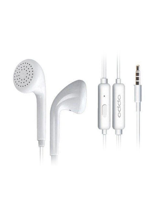 OPPO Wired In-Ear Headphones With Mic White - Image 1