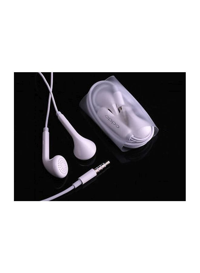OPPO Wired In-Ear Headphones With Mic White - Image 3