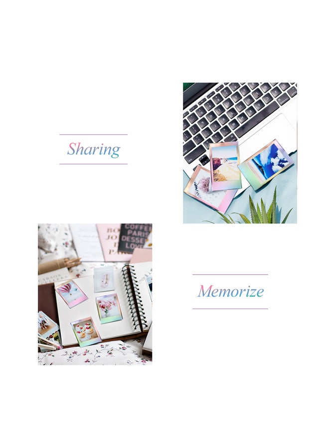 10-Piece Instax Mini Photo Paper Film 8.6x5.4cm Mermaid Tail - v1589041225/N37830361A_5