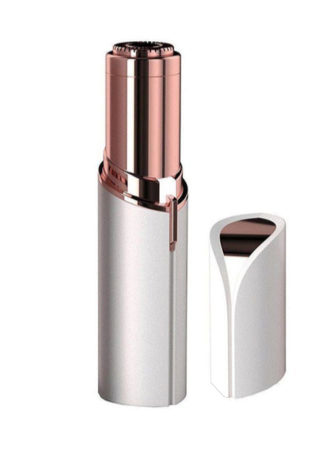 MEGGO Painless Facial Hair Remover Machine With Sensor Light Rose Gold/White 8 x 2cm  - Image 1