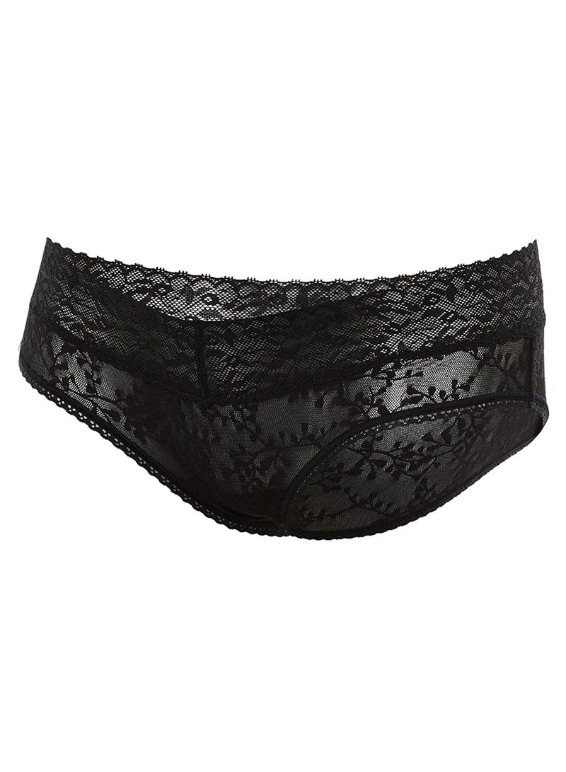 CALVIN KLEIN - Hipster Briefs Black - Image 1