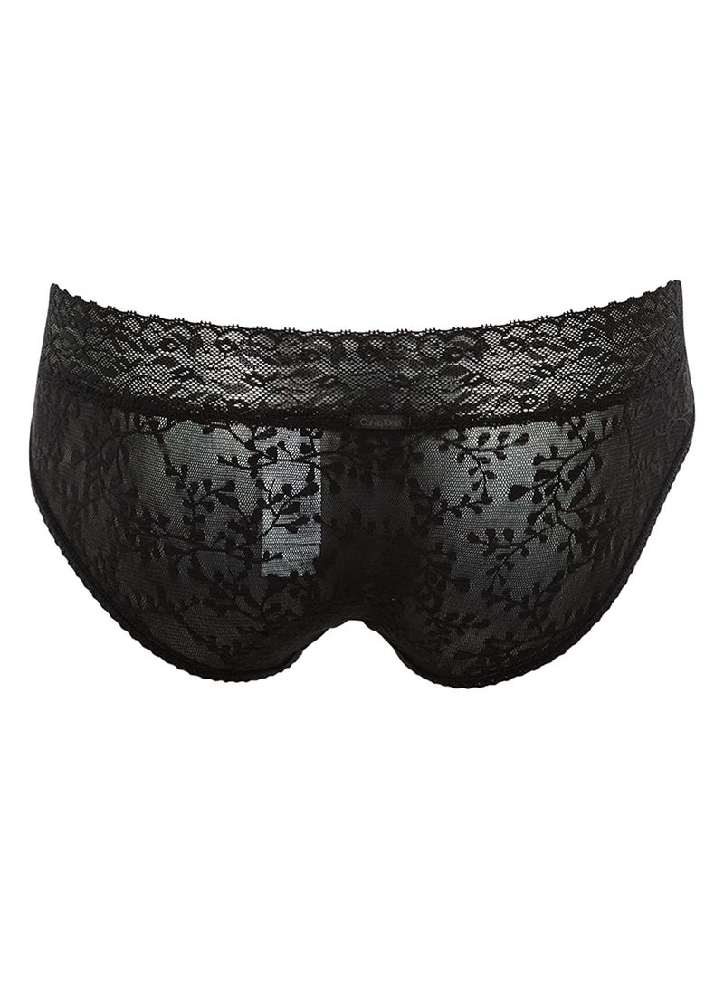 CALVIN KLEIN - Hipster Briefs Black - Image 1