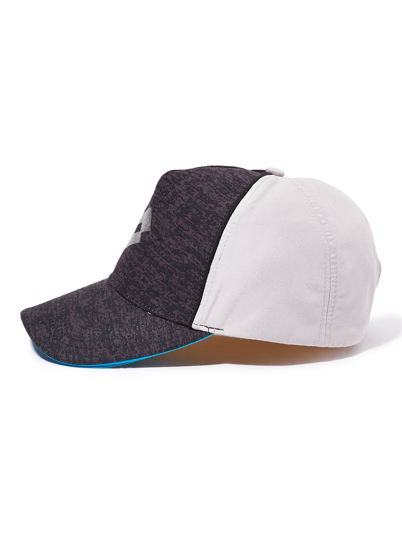 LOTTO Fashionable Casual Cap Purple/Beige/Black - Image 3