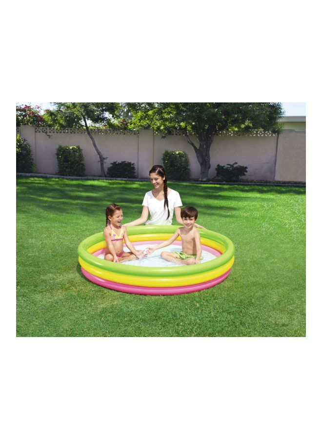 Bestway Triple Ring Inflatable Pool 60x12inch  - Image 2