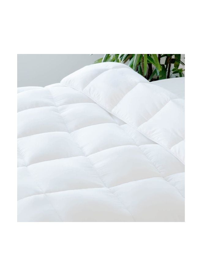 REGAL IN HOUSE Microfibre Duvet Cover Microfiber White 240x190cm  - Image 5