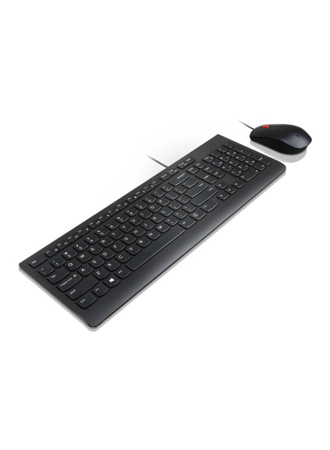 Lenovo Essential Wired Keyboard And Mouse Set Black - Image 2