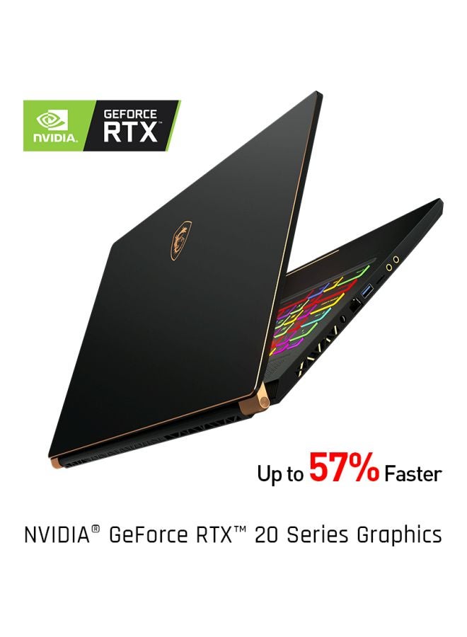 MSI - GS75 Stealth 9SG Gaming Laptop With 17.3-Inch Display, Core i7 Processor/32GB RAM/1TB SSD/8GB NVIDIA GeForce RTX 2080 Graphic Card Matte Black Matte Black - Image 1