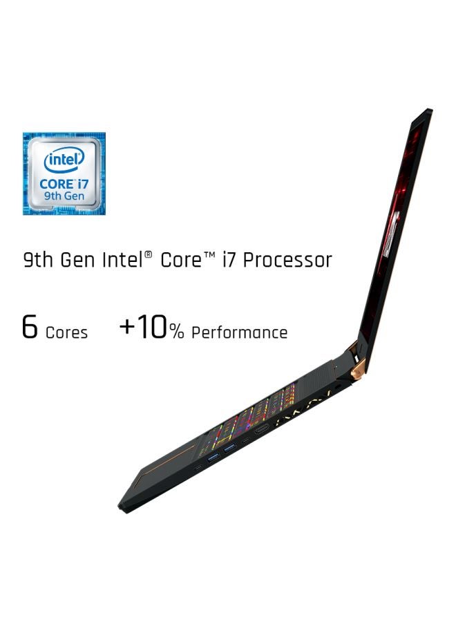 MSI - GS75 Stealth 9SG Gaming Laptop With 17.3-Inch Display, Core i7 Processor/32GB RAM/1TB SSD/8GB NVIDIA GeForce RTX 2080 Graphic Card Matte Black Matte Black - Image 1