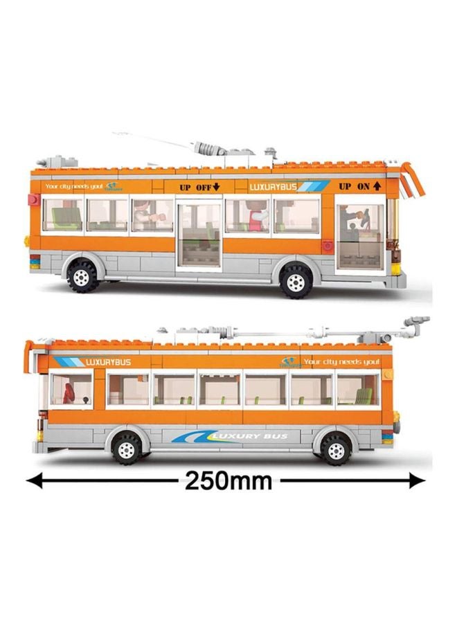 Sluban - M38-B0332 457-Piece Luxury Bus Building Set M38-B0332 457 4+ Years - Image 1