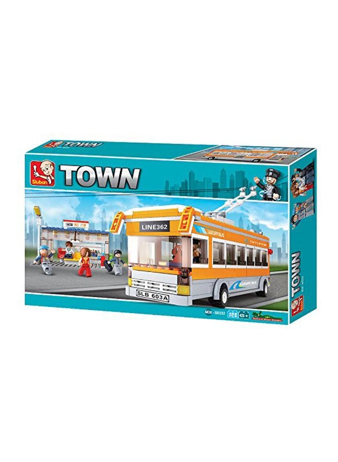 Sluban - M38-B0332 457-Piece Luxury Bus Building Set M38-B0332 457 4+ Years - Image 1