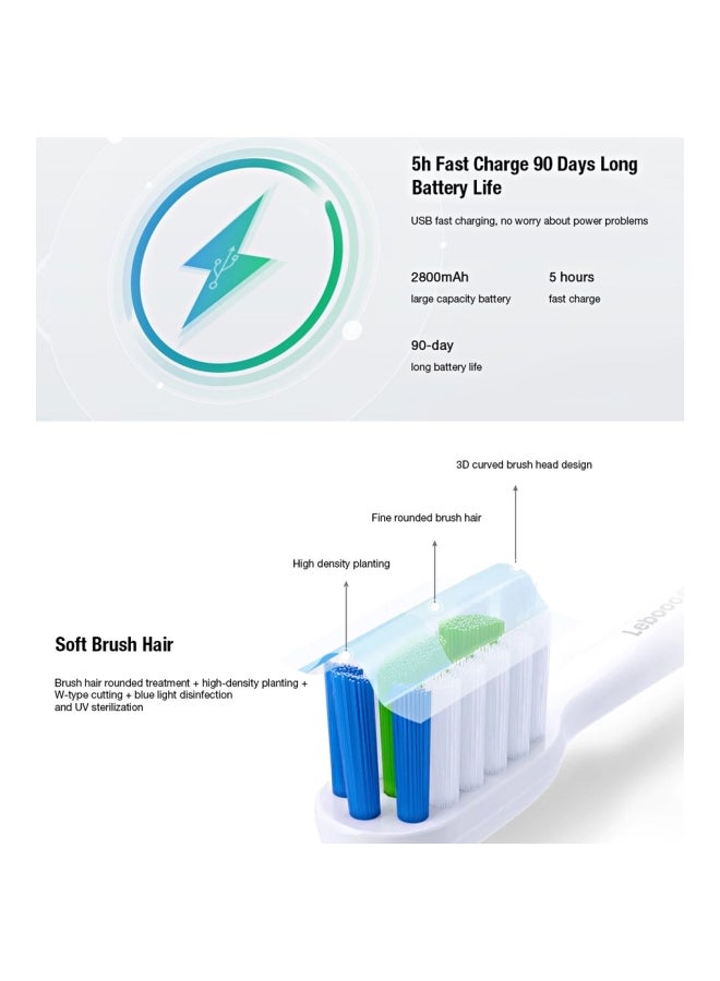 HUAWEI Electric Sonic Toothbrush White - Image 2