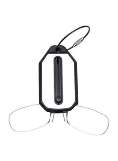 Rectangular Foldable Reading Glasses With Key Chain