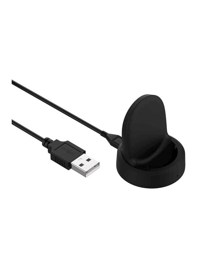 Wireless Charging Stand For Samsung Galaxy Active SM-R500 Black - Image 5