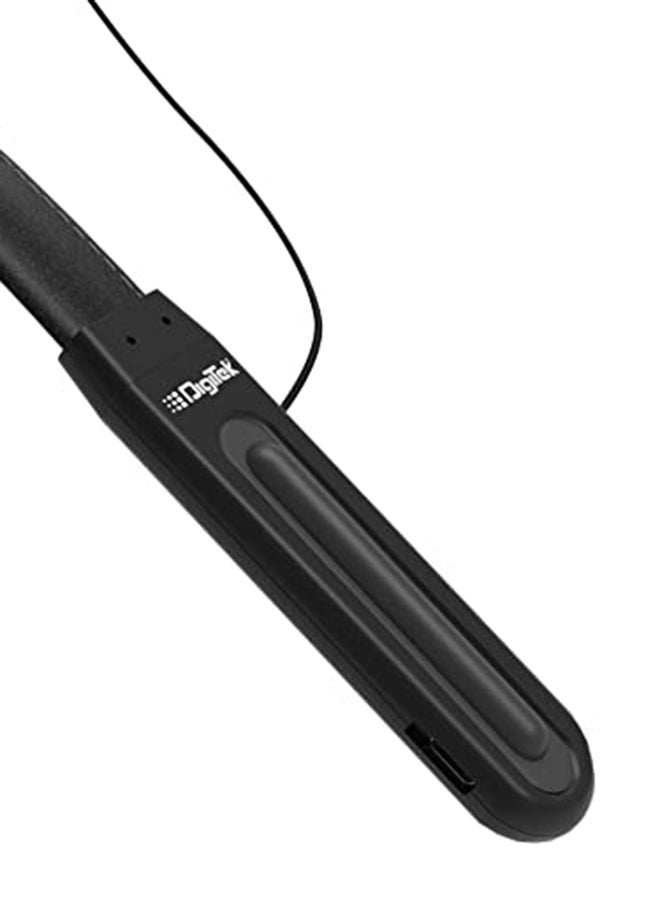 ديجيتك سماعة أذن داخلية لاسلكية مُزودة بصوت جهير قوي أسود - Image 4
