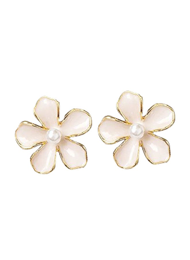 Ladylike Floral Design Stud