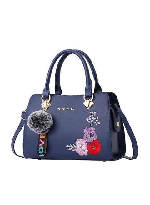 Casual Style Elegant All Match Handbag Blue