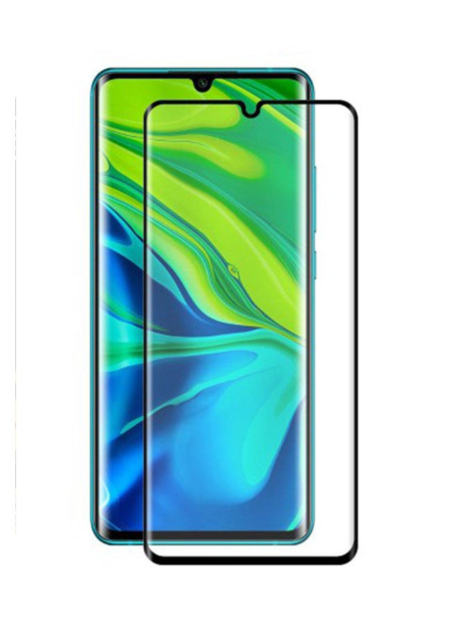 MARGOUN 3D Tempered Glass Screen Protector For Xiaomi Mi Note 10 Pro Black/Clear - Image 1