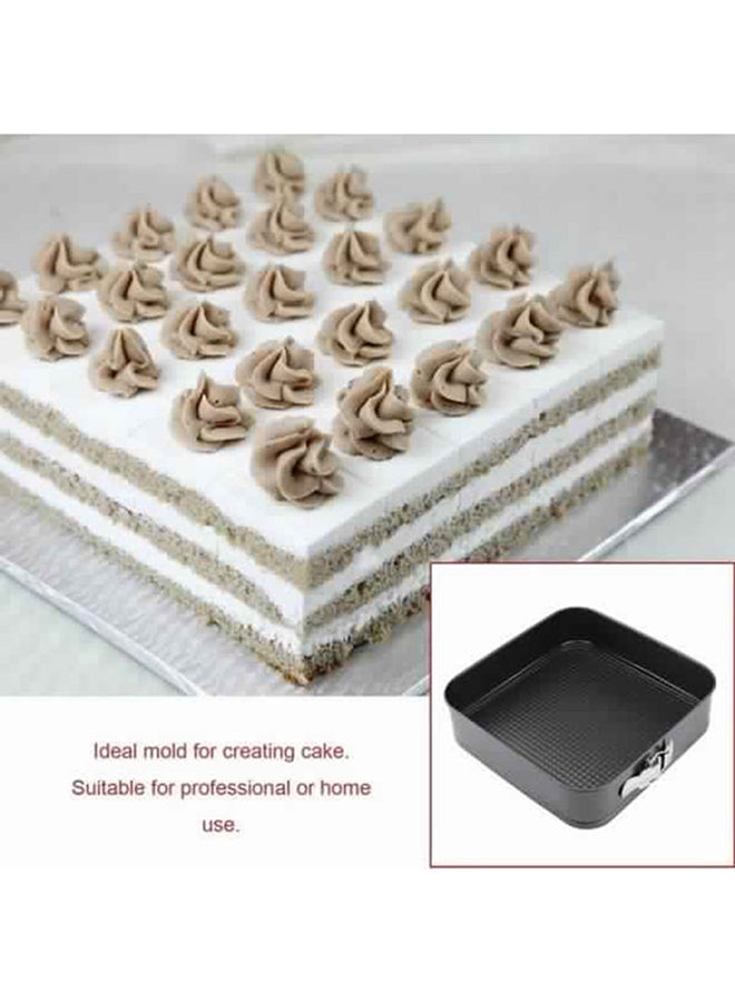3-Piece Cake Mould Pan Set multicolour 28 x 26 x 24cm - Image 3