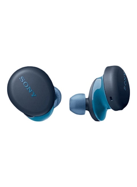 Bluetooth In-Ear Earbuds With Charging Case blue