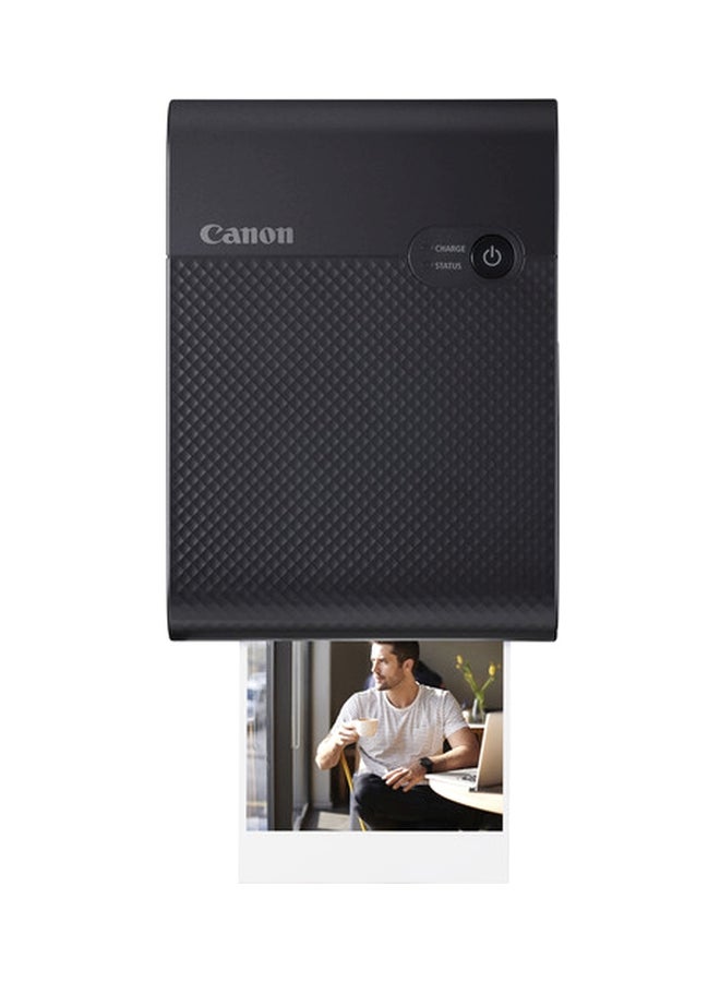 Canon SELPHY SQUARE QX10 Portable Colour Photo Wireless Printer Black - Image 4