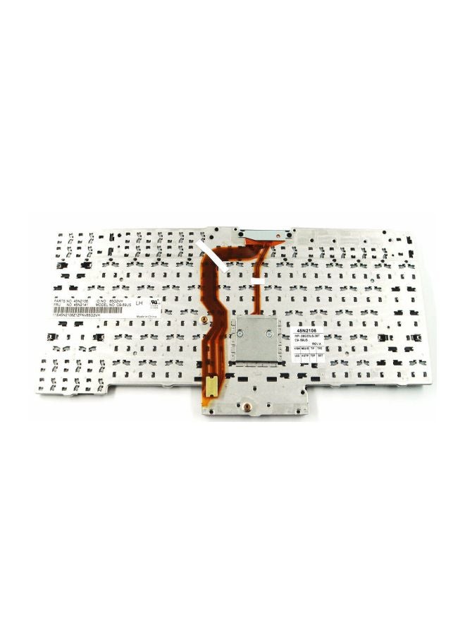 Lenovo - Replacement Keyboard For Lenovo ThinkPad Laptop Black - Image 1