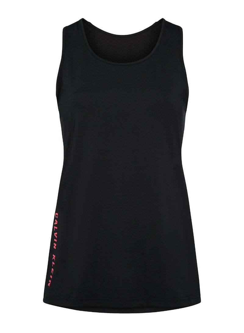 Calvin Klein Performance - Slim Gym Tank Top Black - Image 1