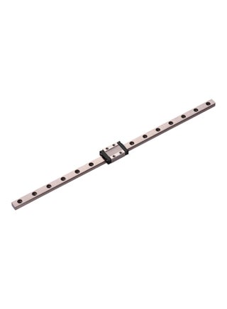 2-Piece Linear Rail Guideway With Block Kit For 3D Printer Cnc Machine Silver - v1589263247/N37968490A_1