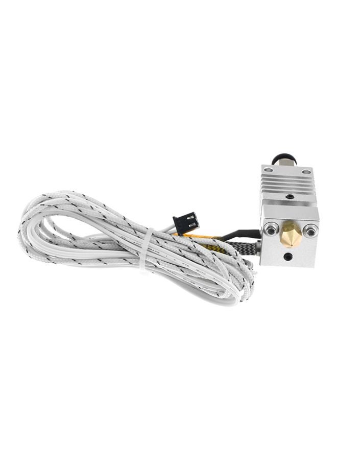 Aibecy Metal Hotend Extruder Cable Kit For CR-10 3D Printer Silver/White - Image 4