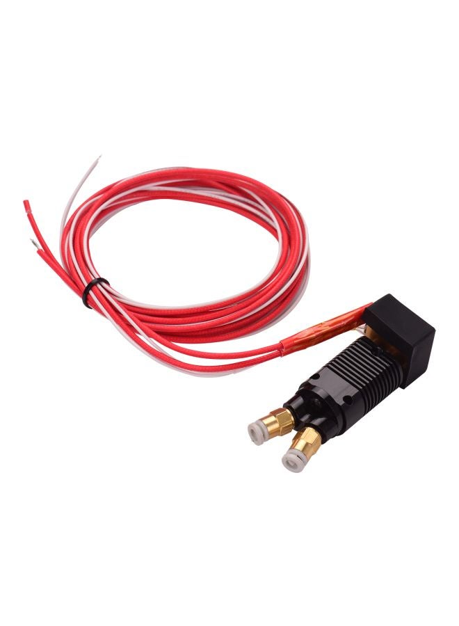 أيبيسي جهاز بثق الحبر بطرفٍ ساخن مزوّد بكابل لطابعة إندر 3 ثلاثية الأبعاد سلسلة CR-10 أسود / أزرق/ أبيض/ أحمر - Image 2