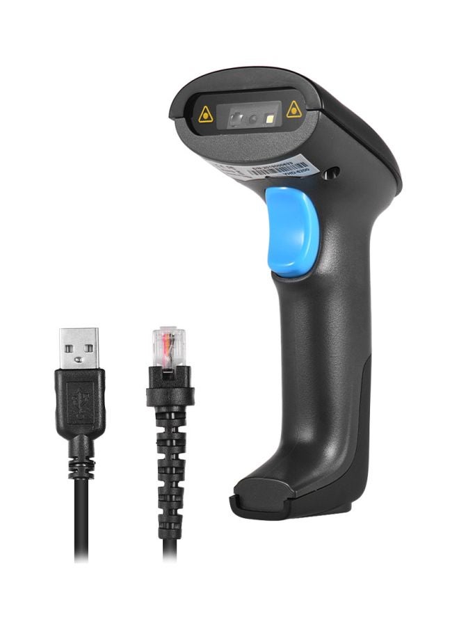 Aibecy - Handheld 1D/2D Image Barcode Scanner Black - Image 1