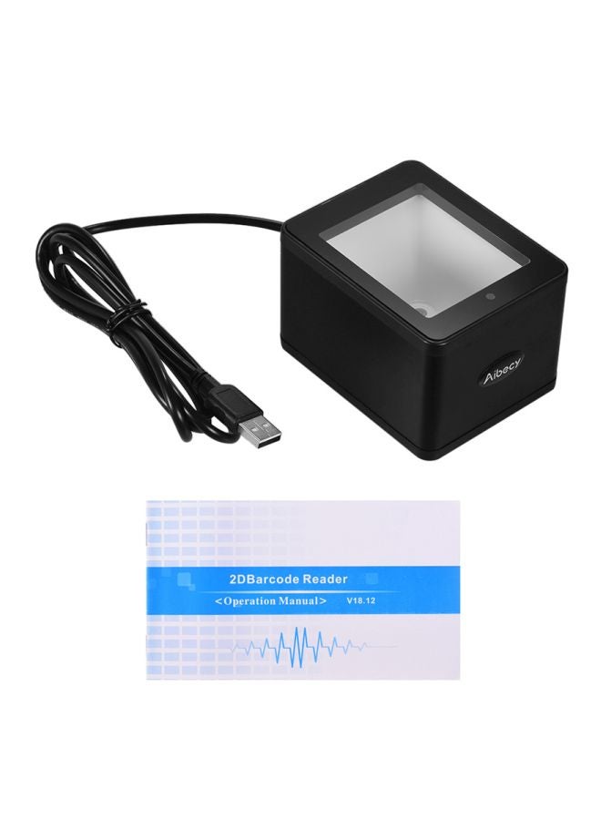 Aibecy - Wired Bar Code Reader Black - Image 1