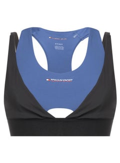 Double Layer Low Impact Sports Bra Black/Blue - v1589266603/N36509391V_1