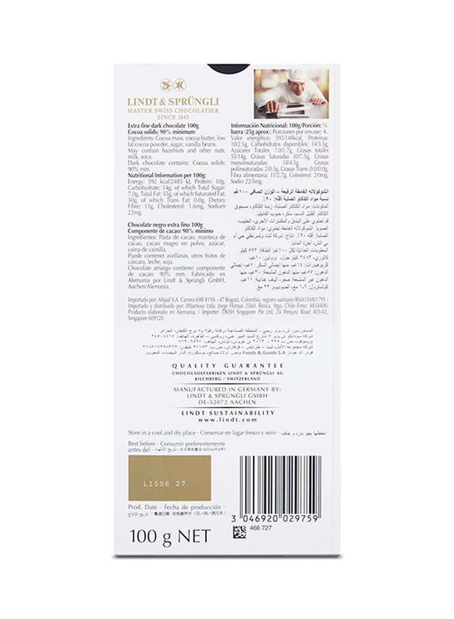 Lindt - Excellence Cocoa Chocolate 100grams - Image 1