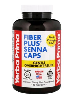 Fiber Plus Senna Caps - 180 Capsules
