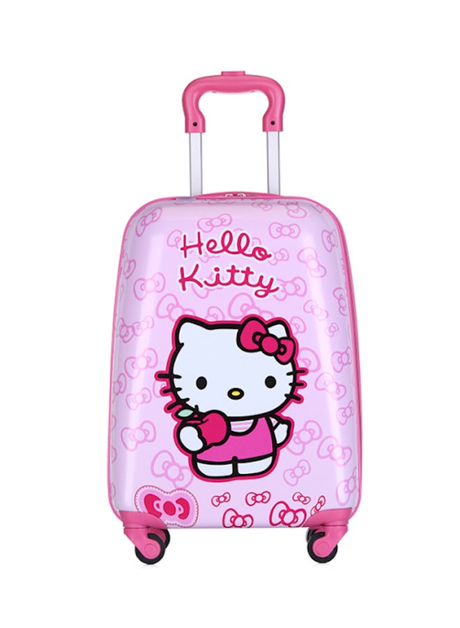 Travel Luggage School Trolley Bag Pink
