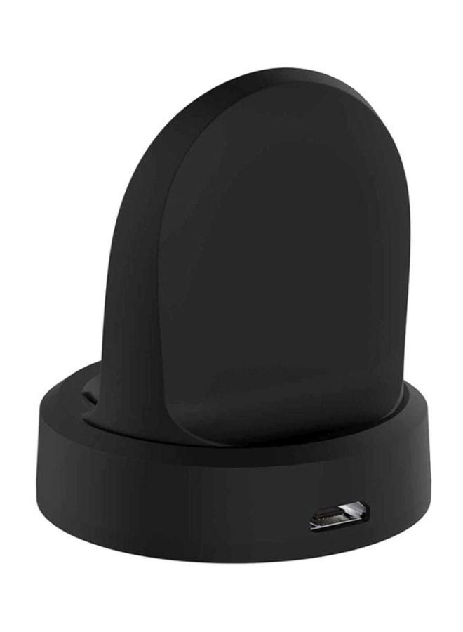 Wireless Charging Stand For Samsung Galaxy Active SM-R500 Black - Image 3