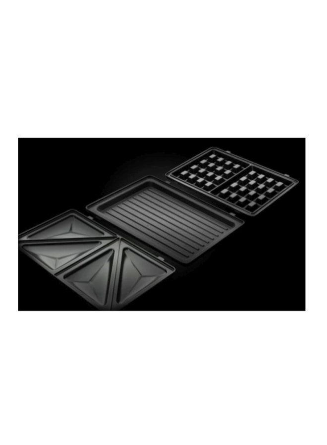 Russell Hobbs - 3-In-1 Fiesta Deep Fill Snack Maker 760 W 24540 Black/White - Image 1