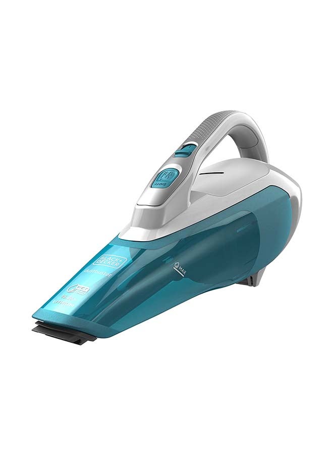 BLACK+DECKER Wet & Dry Cordless Dustbuster Hand Vacuum, 10.8V 1.5Ah Li-Ion, 16.2Wh, Removable Filter, Lightweight, Wide Mouth, Best for Spills Dust Dirt and Small Debris, 240 ml 16.2 W WDA315J-B5 Blue/White  - Image 1