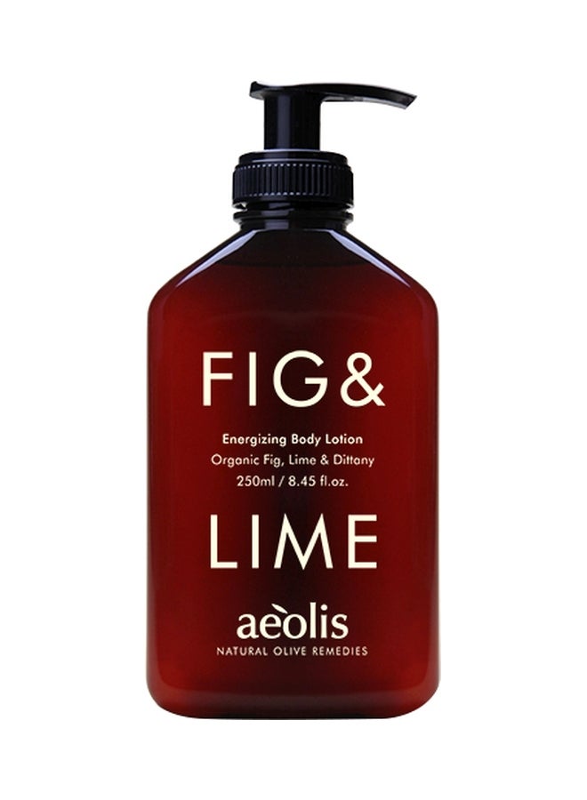 aeolis Fig And Lime Energizing Body Lotion 250ml - Image 1