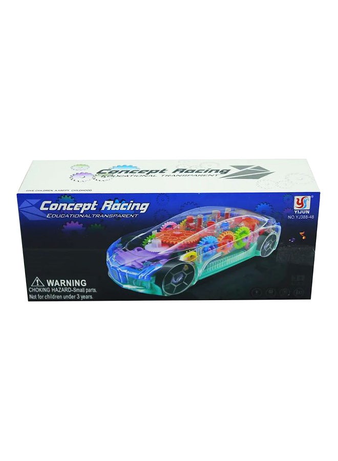 LB Concept Racing 3D Super Transparent Car YJ388-48  - Image 3