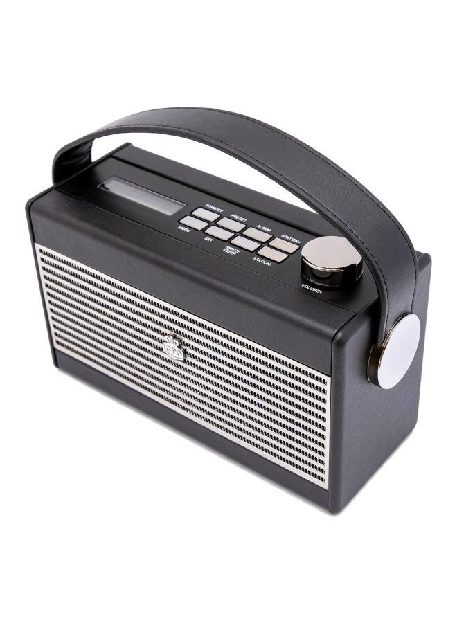GPO Retro Portable Analogue Radio DARCY-BLK Black  - Image 2