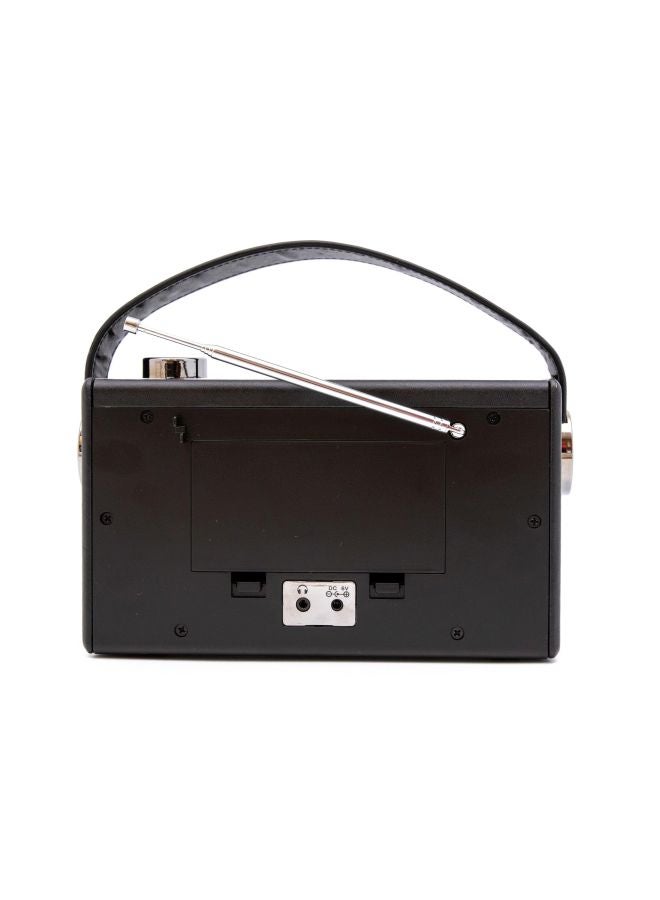 GPO Retro Portable Analogue Radio DARCY-BLK Black  - Image 3