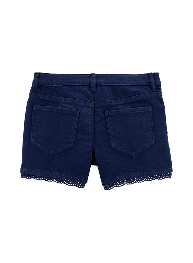 Schiffli Trim Shorts Navy - v1589283766/N37260691V_2